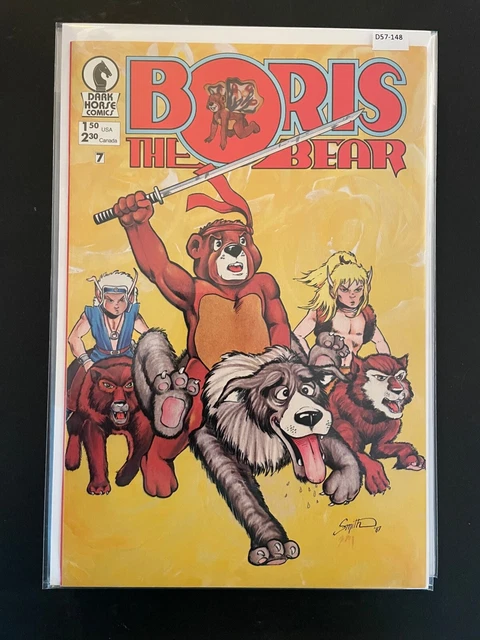 Boris the Bear #7 1987 High Grade 9.2 Dark Horse Comic Book D57-148