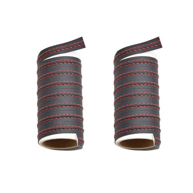 2M PU Leather Car Dashboard Decor Line Strip Sticker Moulding Trim Parts cb