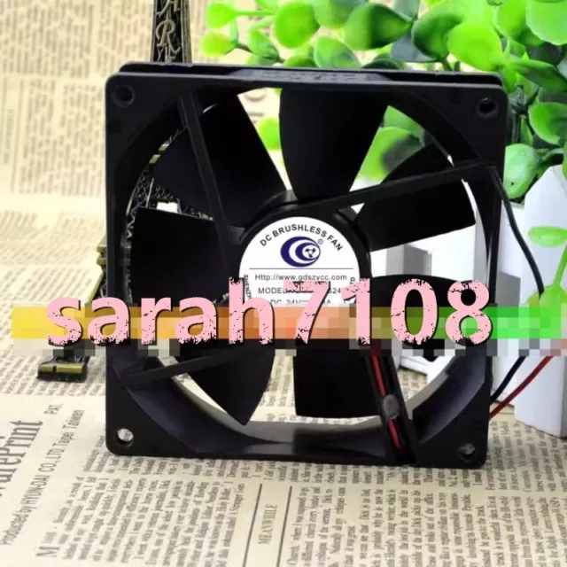 1PC NEW YCCFAN YDM9225S24 92*92*25MM 9CM 24V 0.20A cooling fan #LM