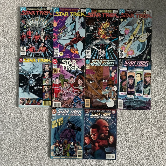 DC Comics Star Trek Lot #1 2 3 12 26 27 Next Generation 25 26 27 Deep Space Nine