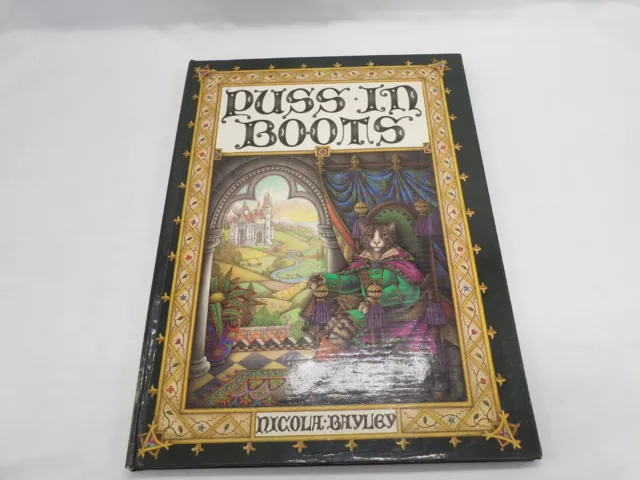 Puss in Boots Colour Illustrated Pop Up Book by Nicola Bayley Hardback 1976