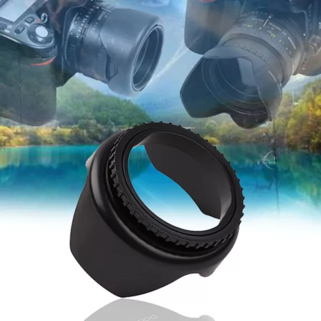 Professional Flower Shape Screw Mount Lens Hood for Nikon Cannon Sony