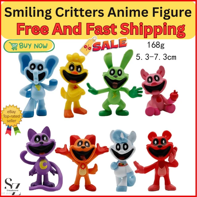 2024 NEW SMILING Critters Catnap Anime Action Figure Cute Toys Gifts