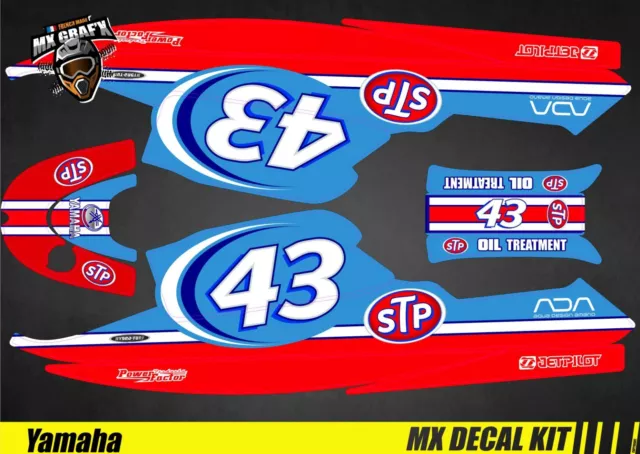 Kit Déco pour / Decal Kit for Jet SkiYamaha Super Jet - STP