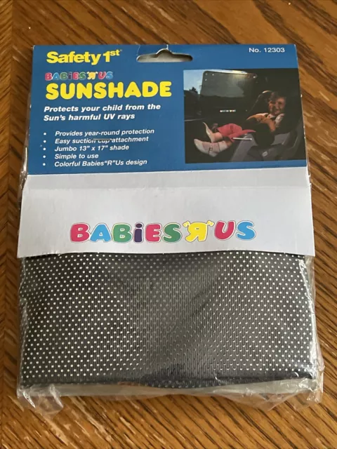 Babies R Us Sunshade 12303 Safety First Taiwan Vintage NOS