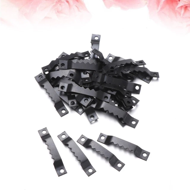 200 piezas perchas de metal gancho para marcos decorativos