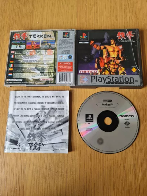 Tekken - Sony Playstation PS1 - Complete - PAL