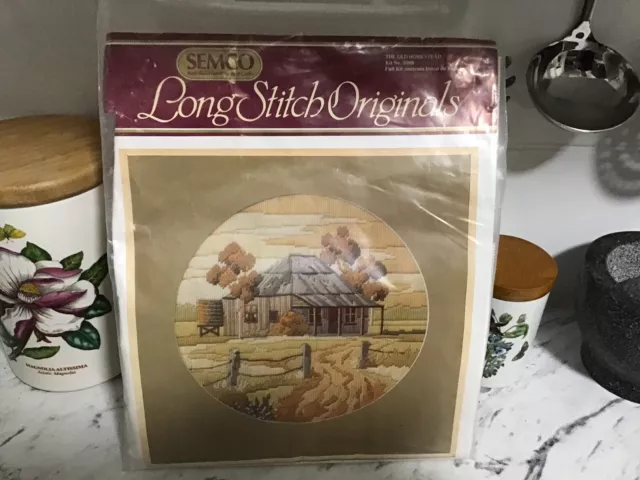 Semco Long Stitch Originals The Old Homestead No 3098 Complete Kit