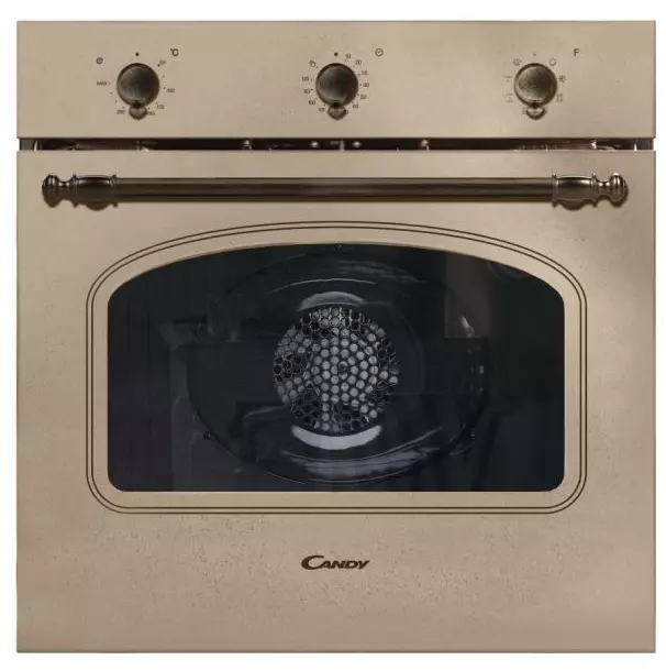 Candy Fcc603Nav Forno Incasso Ventilato 65L Classe A+ Manopole Dorate Avena