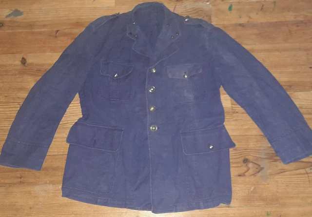 Veste Ou Chemisier Ancien En Coton Et Dentelle - Blanc - Taille M - Style Champêtre - Occasion