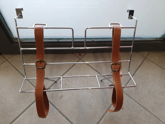 Coppia Clip Pantaloni Bici Vintage Cromati Bicicletta Argento - Foto 9