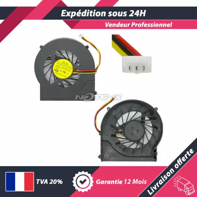 Ventilateur Cpu Fan Pour Hp Pavilion Dv7-4350Sf Dv7-4355Ef Dv7-4355Sf Dv7-4362Ef