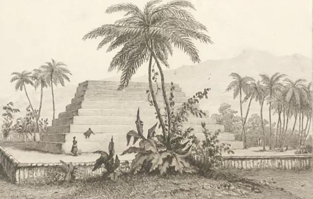 Tahiti tombeau de Papera 1836 Polynésie française Océanie