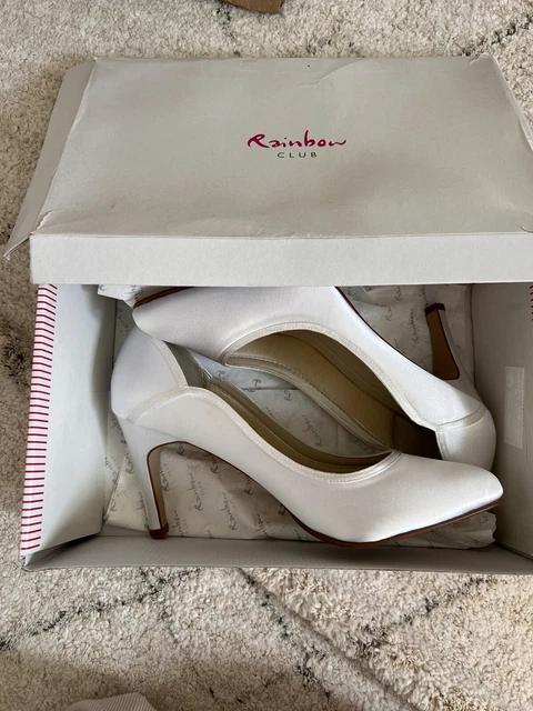 Scarpe da sposa club arcobaleno taglia 6