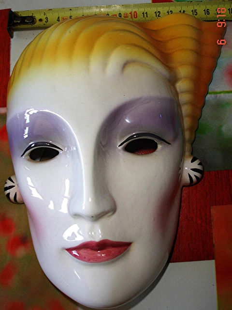 GALPADA Masque Chinois Ancien Peint Main Masque Intégral Pour