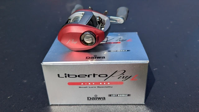 DAIWA LIBERTO PIXY AIRY RED 5.8:1 Finesse Baitcaster Fishing