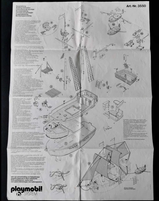 PLAYMOBIL 3550 INSTRUCTIONS EUR 25,00 PicClick ES