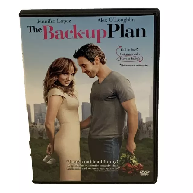 The Back-up Plan (DVD, 2010) Widescreen Jennifer Lopez, Alex O'Loughlin