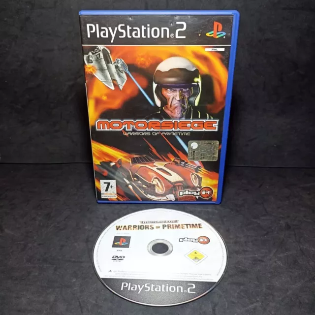 Motorsiege_Warriors of Primetime_ PS2_ Italiano_ No Manual_  Playstation 2