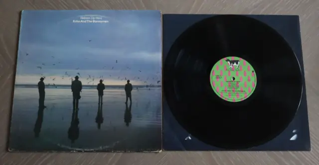 Echo and the Bunnymen - Heaven Up Here Vinyl Record LP Wea 1981