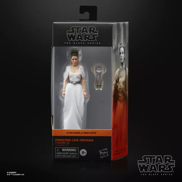 Star Wars The Black Series 6" Princess Leia Organa - Yavin 4 Ceremony