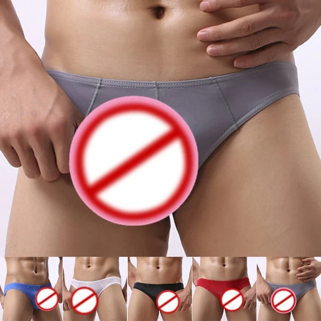 Slip Bikini Homme Newsywell - Soie Glacée, Confortable Et Tendance - Taille Basse