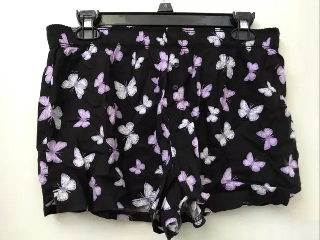 SUPER CUTE Bugs & Butterflies Ladies Boxers Size Med Butterfly