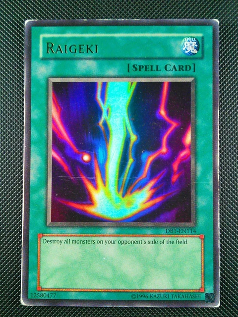 Yu-Gi-Oh! - Raigeki (DB1-EN114) - Dark Beginnings 1 - Unlimited Edition