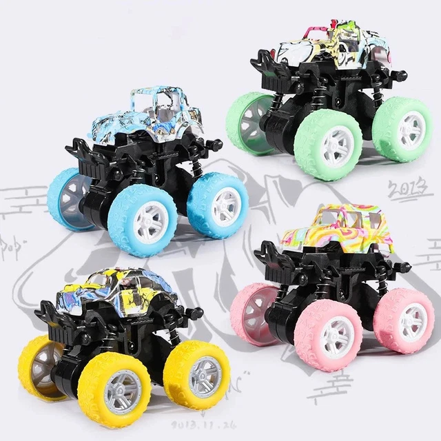 CHILDREN'S INERTIA-POWERED WALKING and Driving Car, Four-Wheel Drive ...