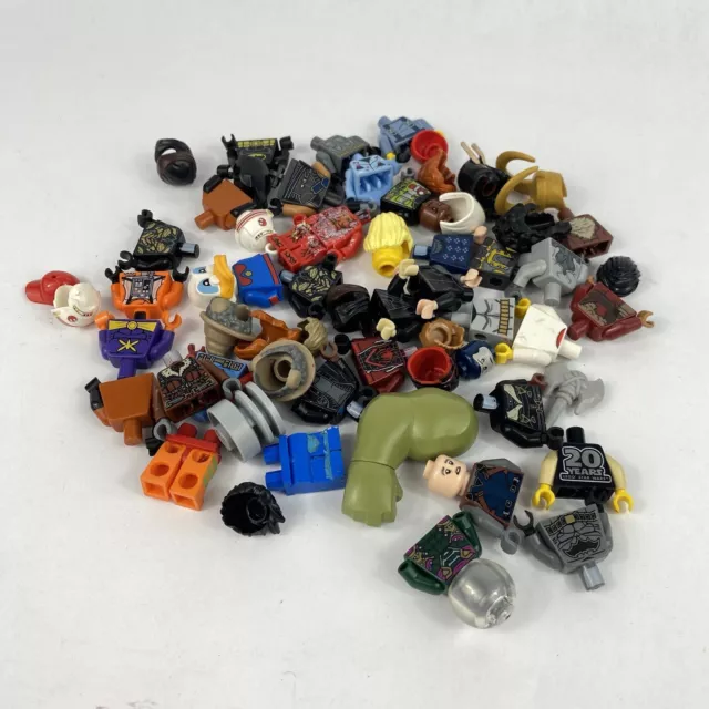 Lego Minifigures Spiderman, Star Wars, Iron Man, Harry Potter, Marvel PARTS LOT Lego Minifigures Spiderman, Star Wars, Iron Man, Harry Potter, Marvel PARTS LOT