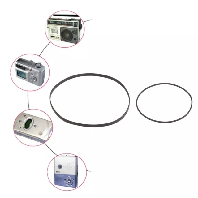 2 Pieces Rubber Belt Maintenance for PX-5100 PX-5120 PX-5200 PX-5300