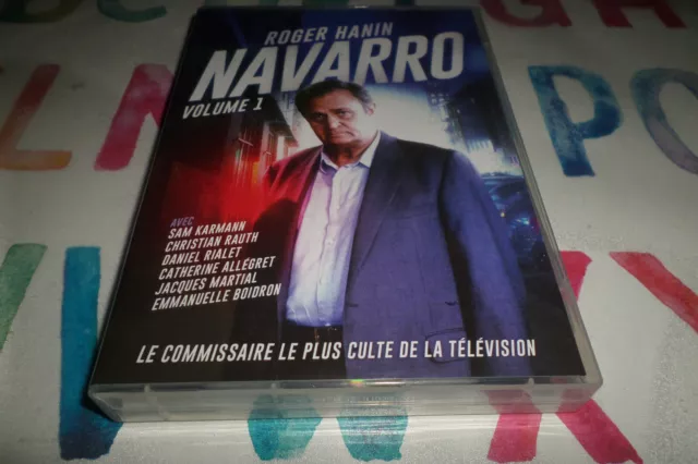 Commissaire Navarro - Volume 1  - Roger Hanin / Coffret 10 Episodes / 6 Dvd