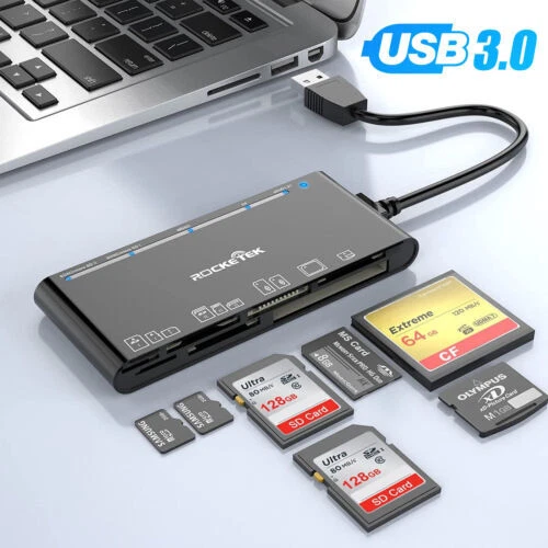 Pour Micro SD SDHC TF M2 MMC MS PRO DUO All in 1 USB 2.0 lecteur multi