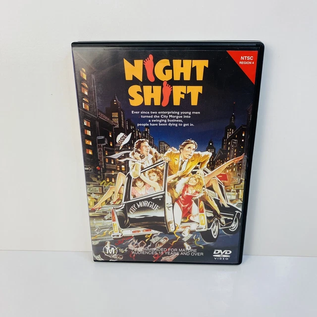 Night Shift  (DVD, 1982) Region 4 Very Good Condition + Fast Free Post