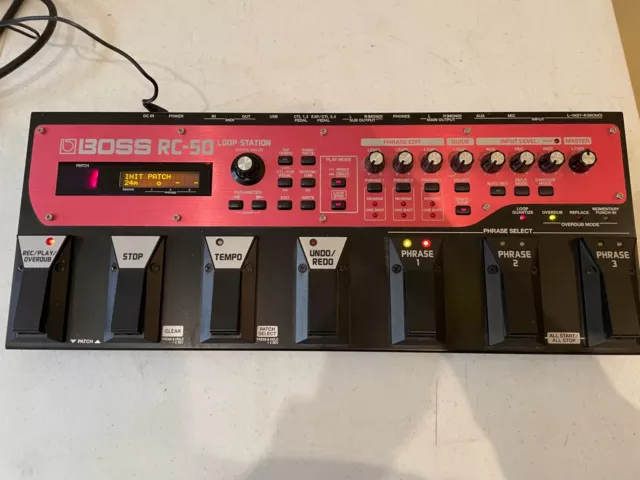 Boss RC-50 loop station
