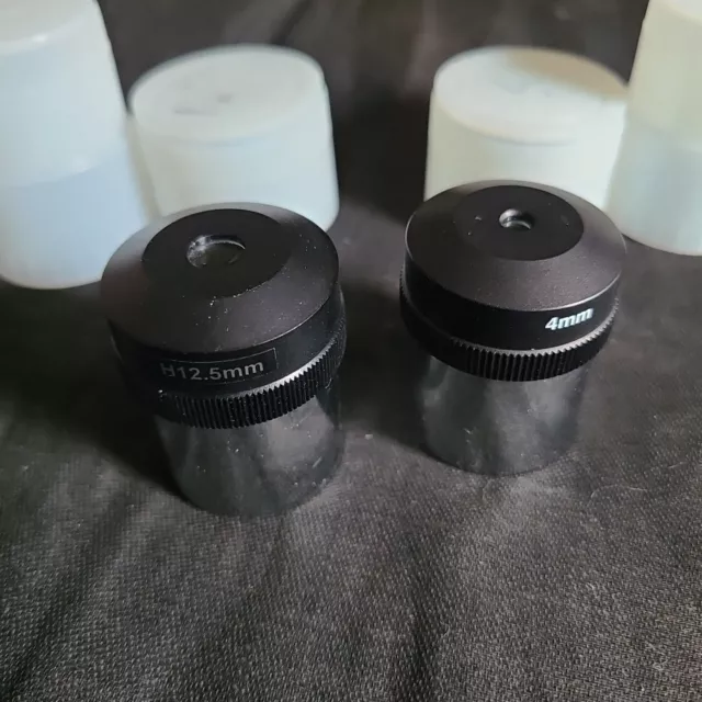 Lote de 2 H12,5 mm y 4 mm buscador de telescopios