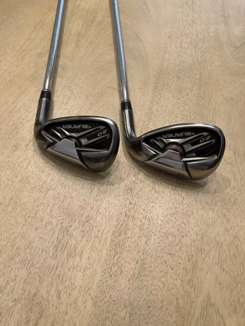 Taylormade Burner 2.0 Black Steel Shaft Wedge Set A & S R Flex Good Grips Rh