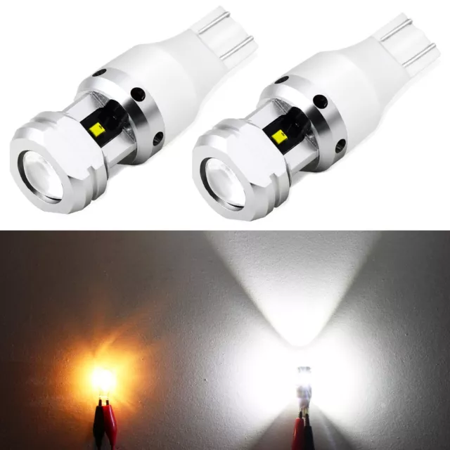 PHINLION 2600 Lumens 912 921 LED Reverse Light Bulbs Canbus High Power White