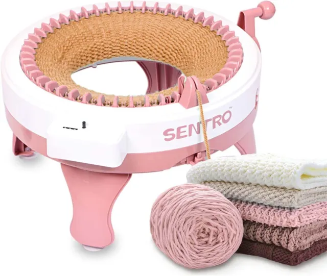 SENTRO Knitting Machine 48 Needles with Row Counter, Crochet Knitting Loom Ma...