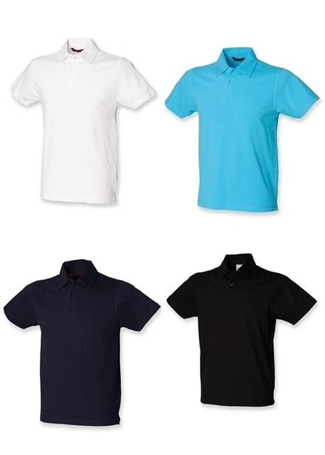 SF Herren Poloshirt Polohemd Polo Shirt mit Kragen Strech Kurzarm S M L XL XXL
