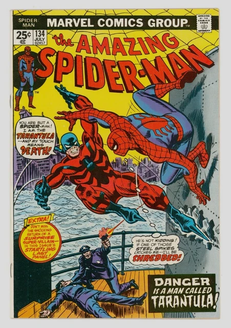 Amazing Spider-Man #134 VFN+ 8.5 First Tarantula 2nd Punisher