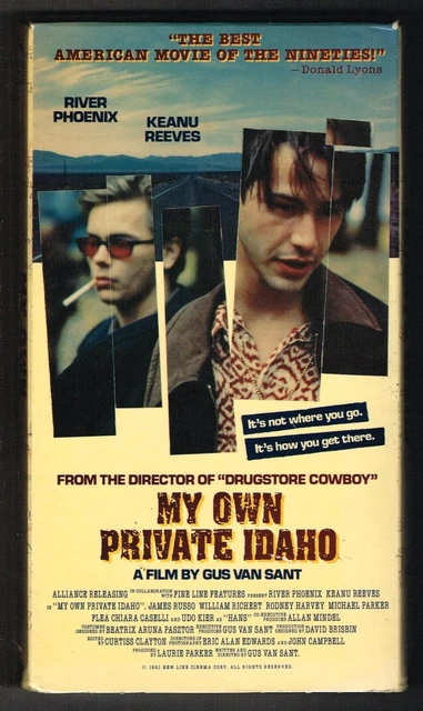 MY OWN PRIVATE Idaho - VHS - River Phoenix - Keanu Reeves - Gus Van ...