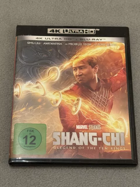 Marvel Shang-Chi / 4K Ultra HD + Bluray / TOP-Zustand: Nur 1 x geschaut