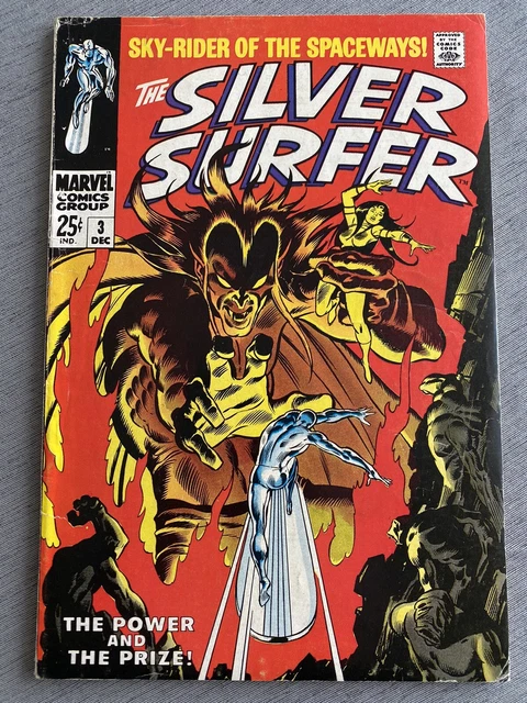THE SILVER SURFER Vol. 1 #3 (1968) 1st Appearance of Mephisto FN/FN+ GREAT BUY!!