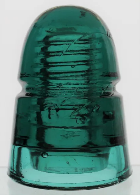 Teal Aqua Cd 145 B Glass Insulator