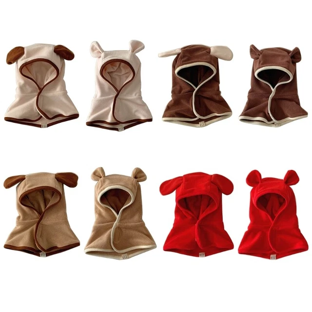 Elegante sciarpa cappello bambino alla moda inverno autunno berretto berretto berretto con belle orecchie