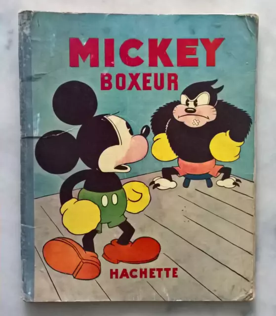 DISNEY - Mickey boxer - Hachette 1936