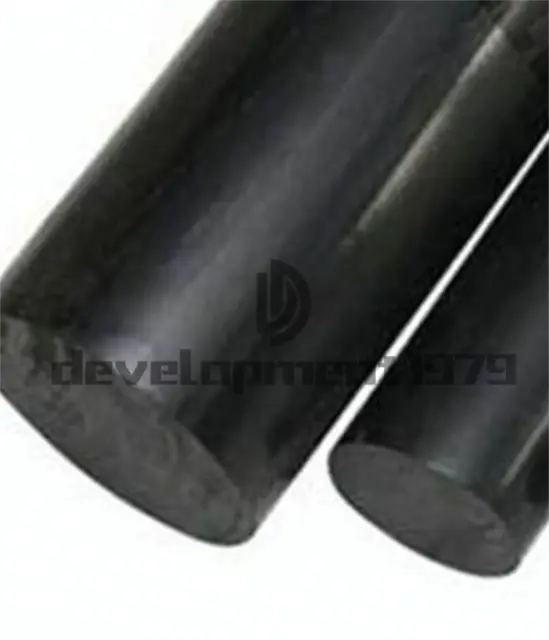 1PCS Brand NEW PA Plastic Round Rod Stick Nylon Polyamide 25mm x 250mm Black