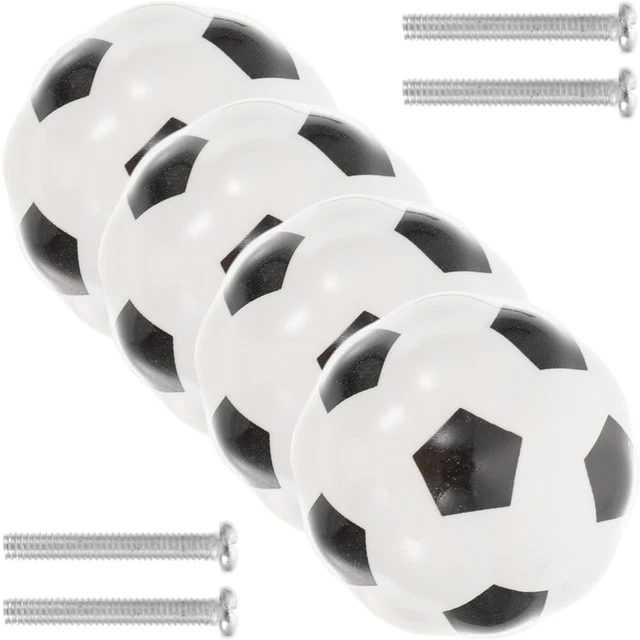4 Pcs Delicate Handles Basketball Cartoon Cabinet Door Drawer Pulls Shoebox 7