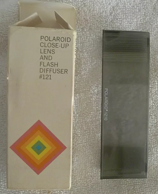 Polaroid SX-70 Instant Film Camera Accessory # 1210 Flashbar Diffuser +Box